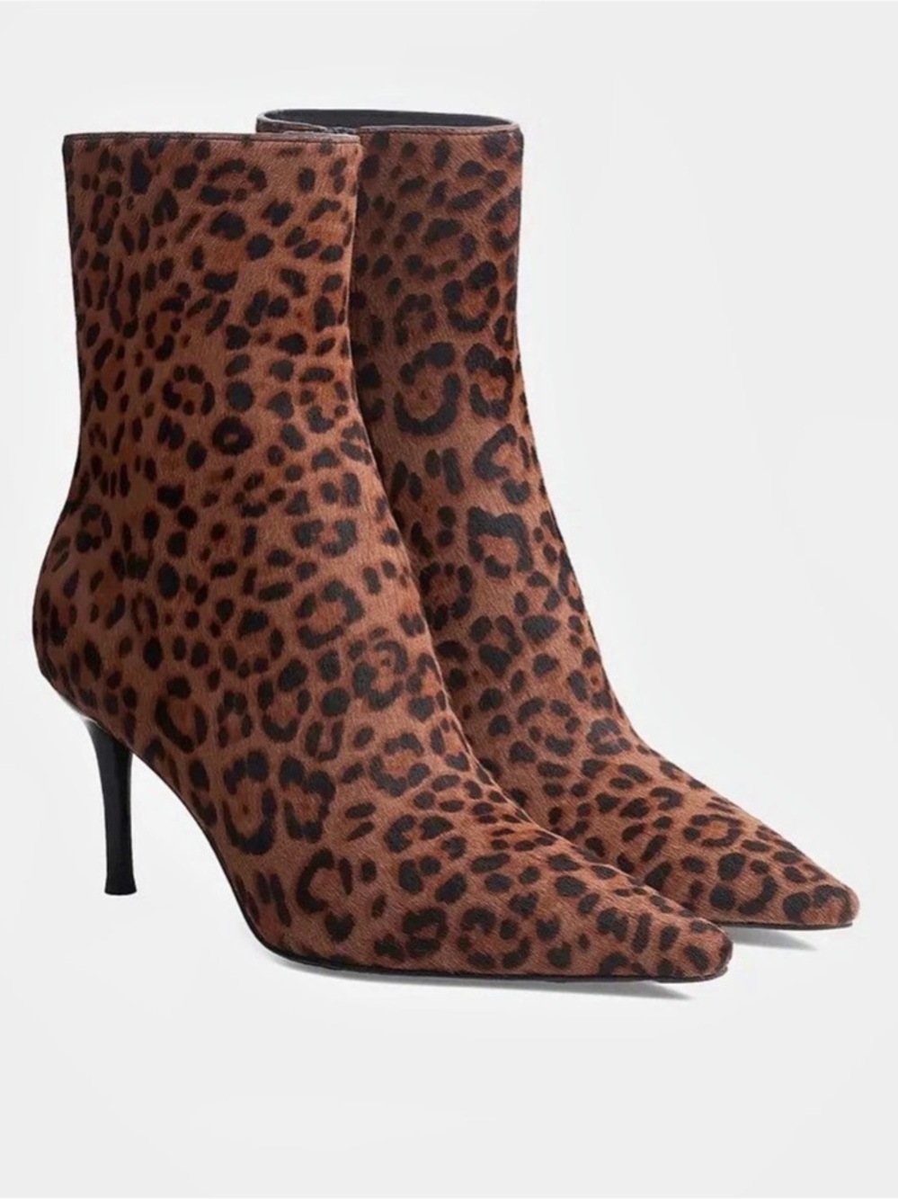 Rag & Bone Mercer Leopard-Print Calf Hair Ankle Boots